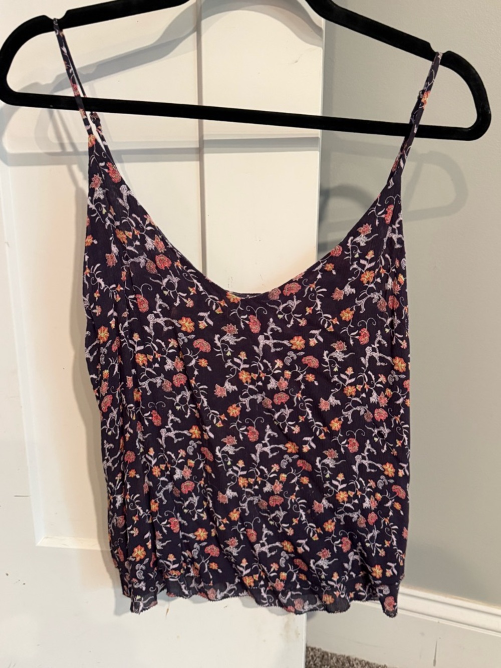 Gentle Fawn Navy Floral Spaghetti Strap Camisole